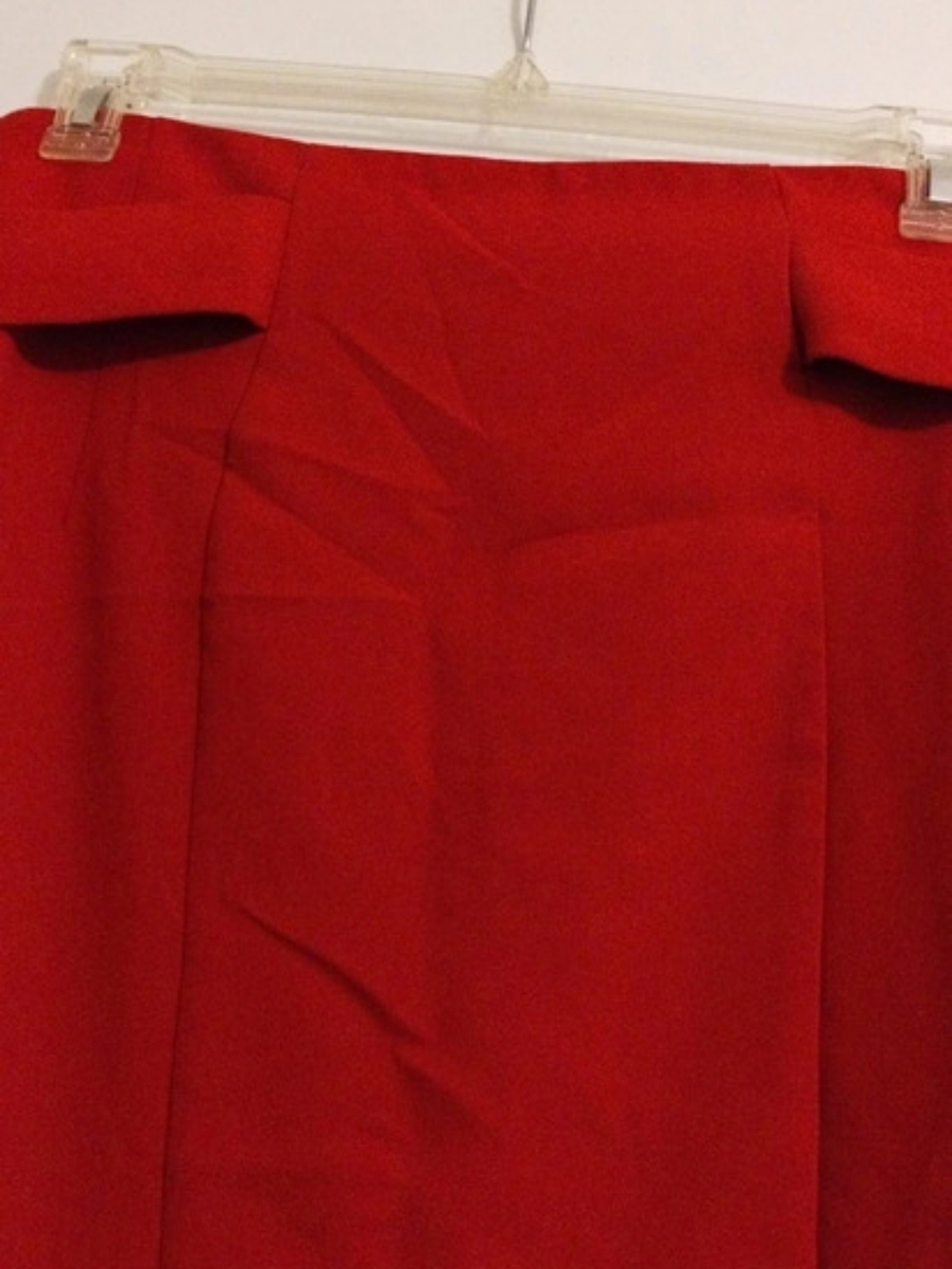 Red Midi Skirt